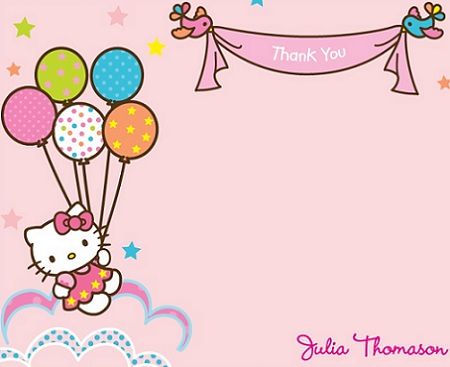 Tarjetas de feliz cumpleaños de Hello Kitty - Imagui