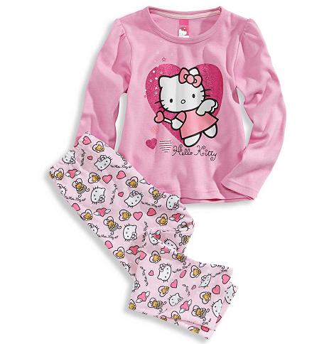 Pijamas de Hello Kitty para niña