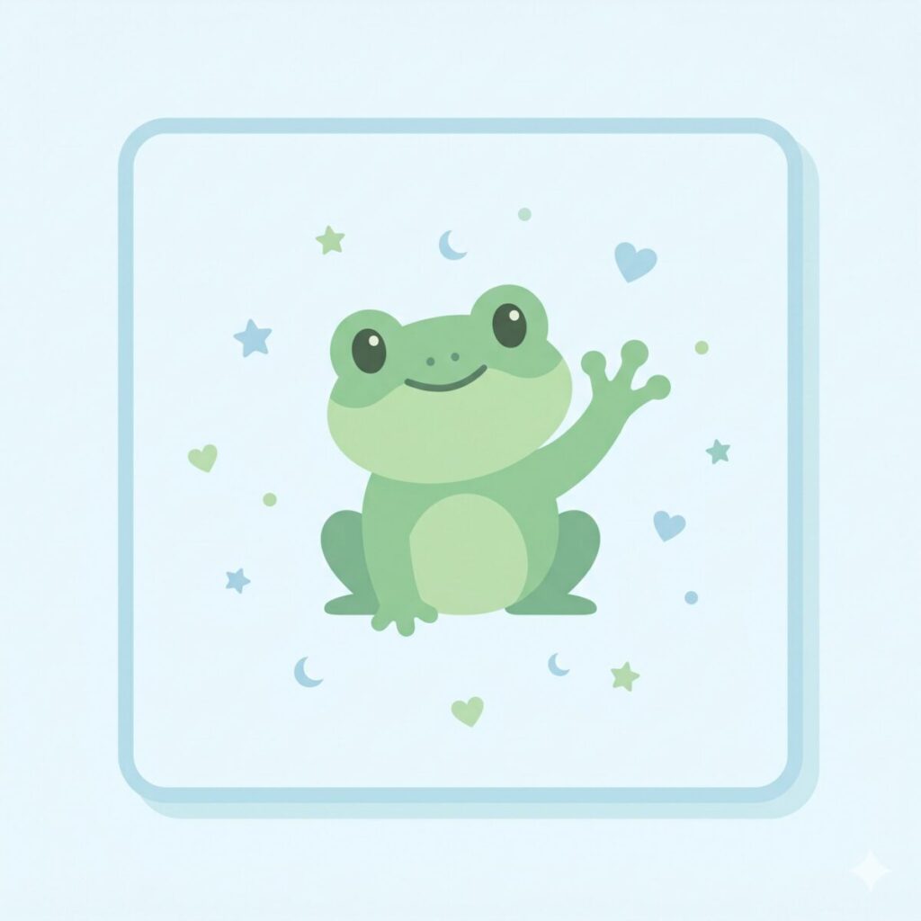 Keroppi card