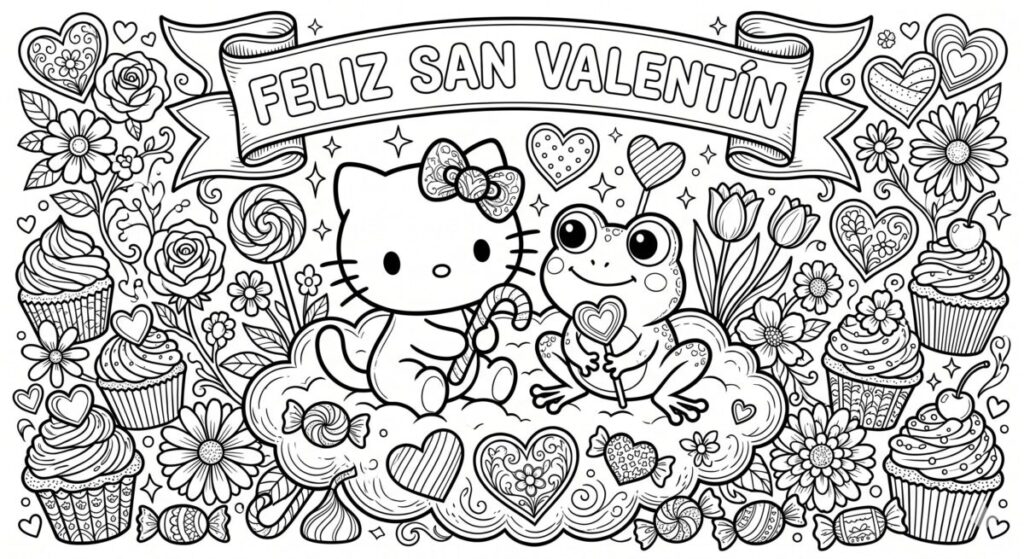 Feliiz San Valentin Kitty