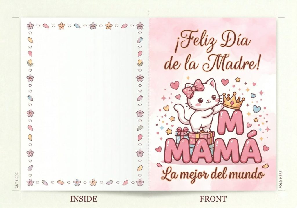 Tarjeta la mejor mamá del mundo
